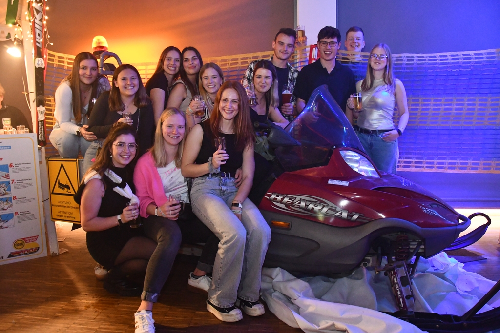 Gute Laune beim Vorstand der Salweyer Schützen