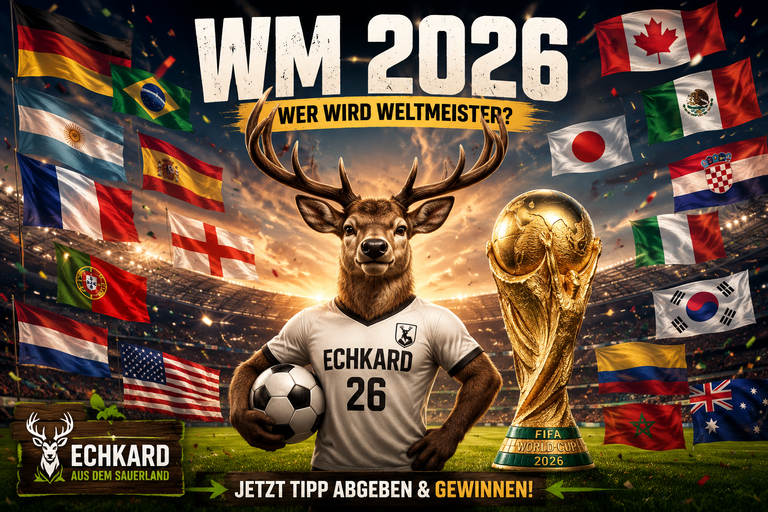 Wer wird Fußball-Weltmeister 2026