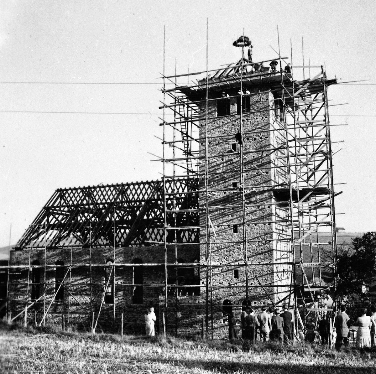 Richtfest neue Kirche