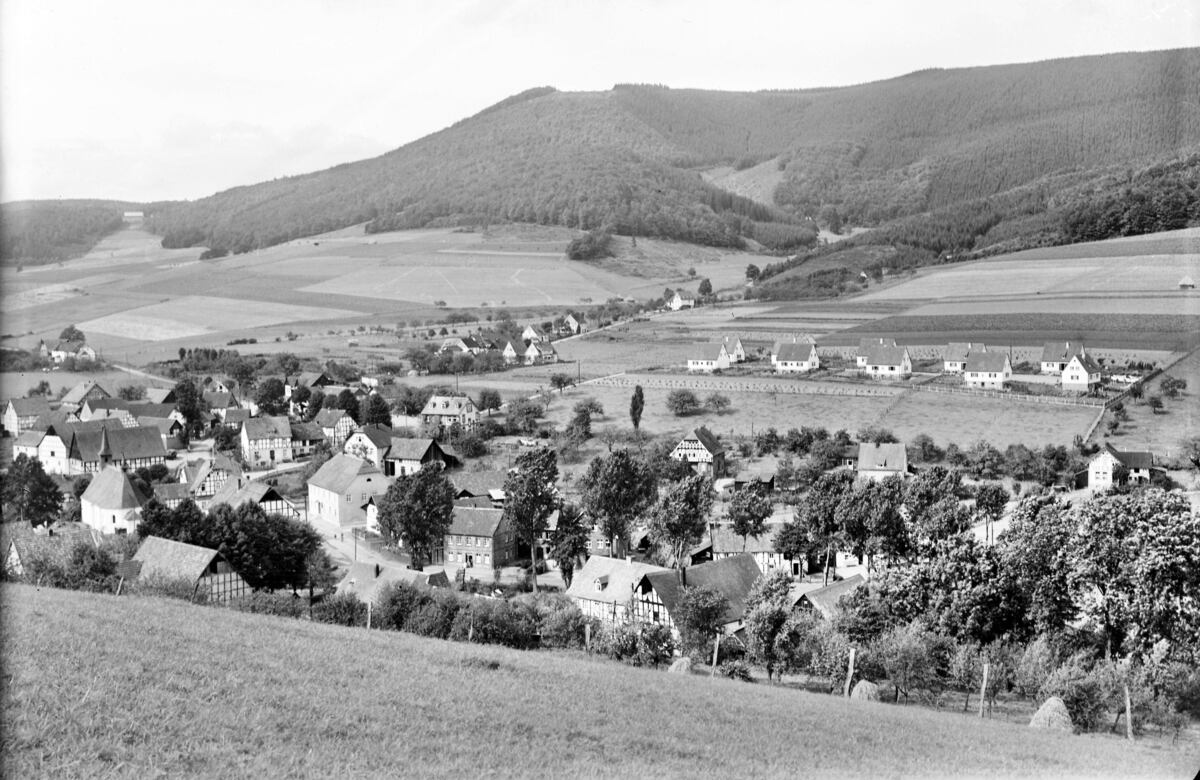 Historische Aufnahme aus dem Salweytal