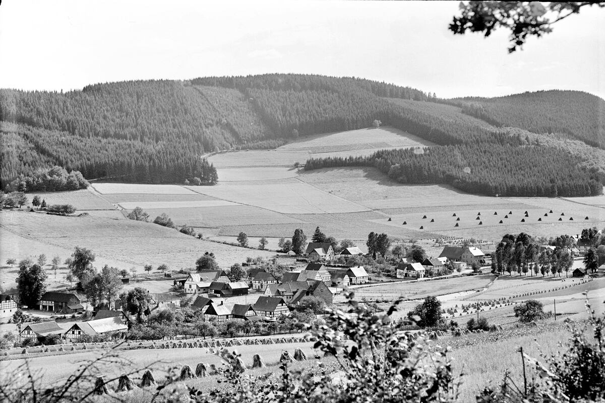 Historische Aufnahme aus dem Salweytal