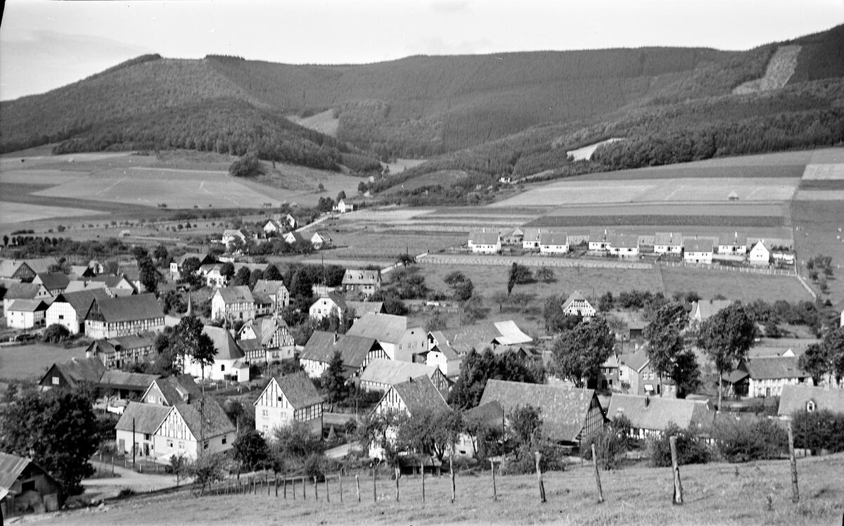 Historische Aufnahme aus dem Salweytal